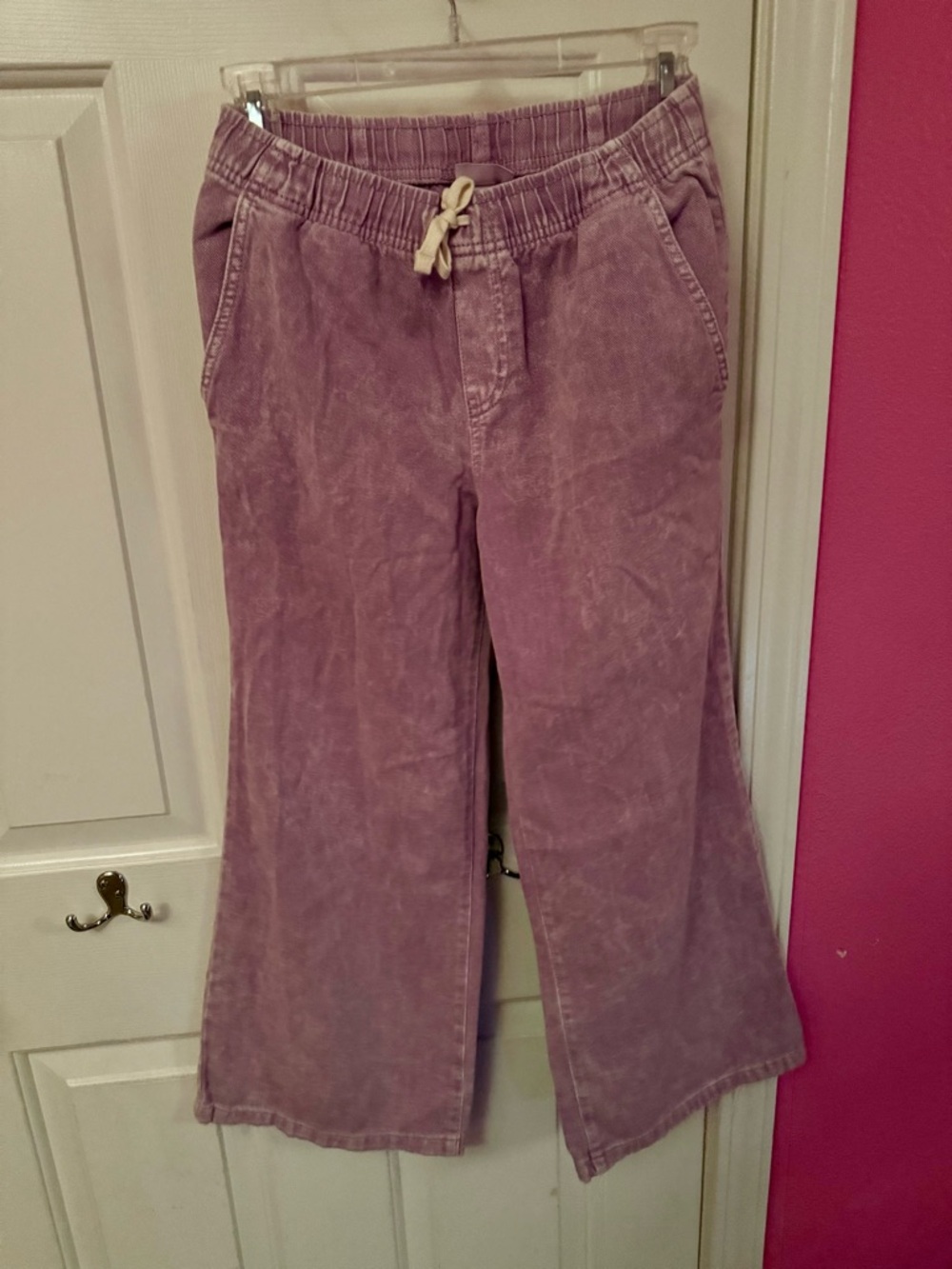 Cat & Jack Lavender Elastic Waist Pants
